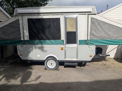 2003 Viking Saga 2107 Pop-Up Tent Camping Trailer with Roof Air Conditioner (garage kept till a couple months ago, I believe)