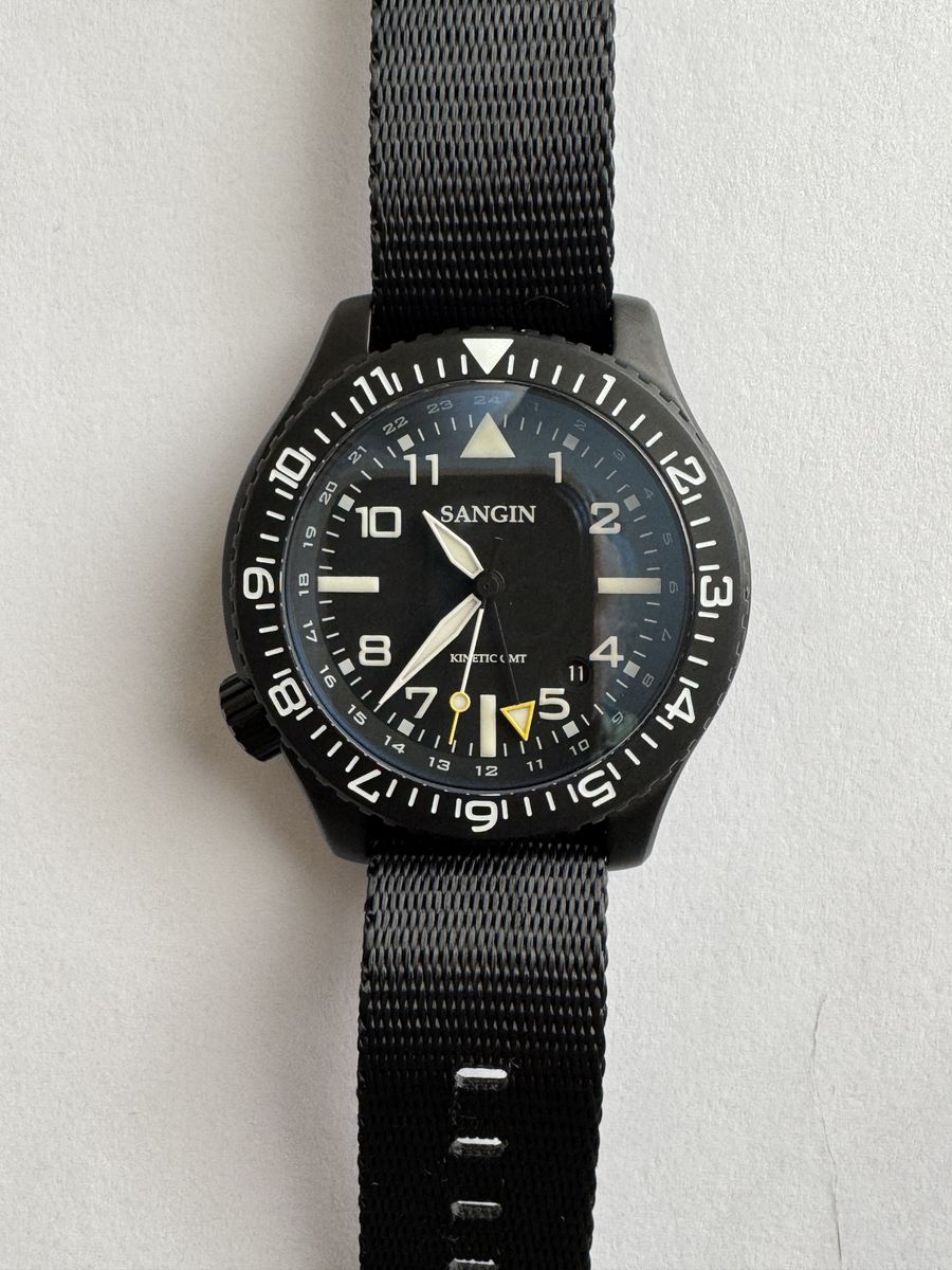 Sangin KINETIC II Pilot Watch – Like New