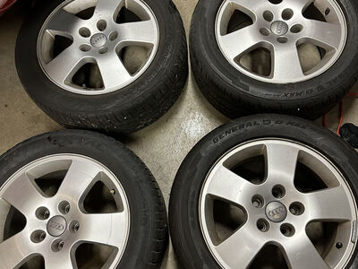 Audi 16” Wheels + Like-New 225/50ZR16 Tires – $250 OBO – Need Gone