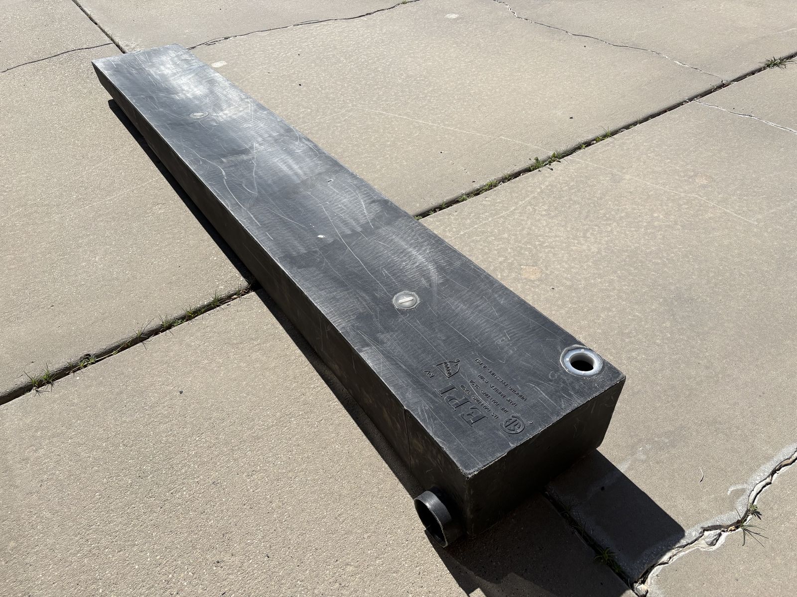 30 Gallon black Water Tank