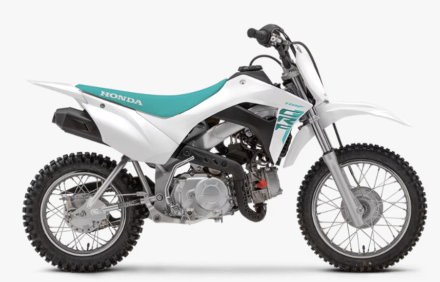2024 Honda CRF110F – Blue & White | Lightly Used | Excellent Condition