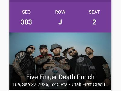 Five Finger Death Punch/Cody Jinks 9/22