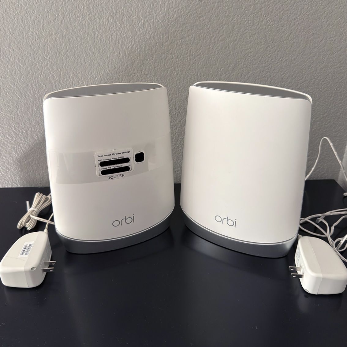 Netgear Orbi Mesh WiFi System Router and Satellite