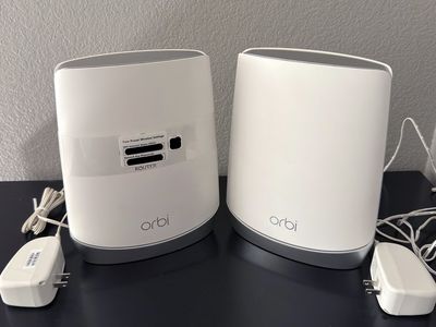 Netgear Orbi Mesh WiFi System Router and Satellite