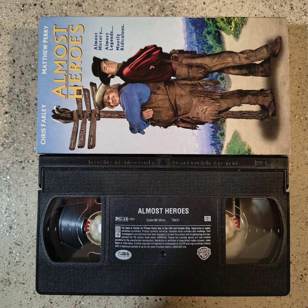 Almost Heroes VHS