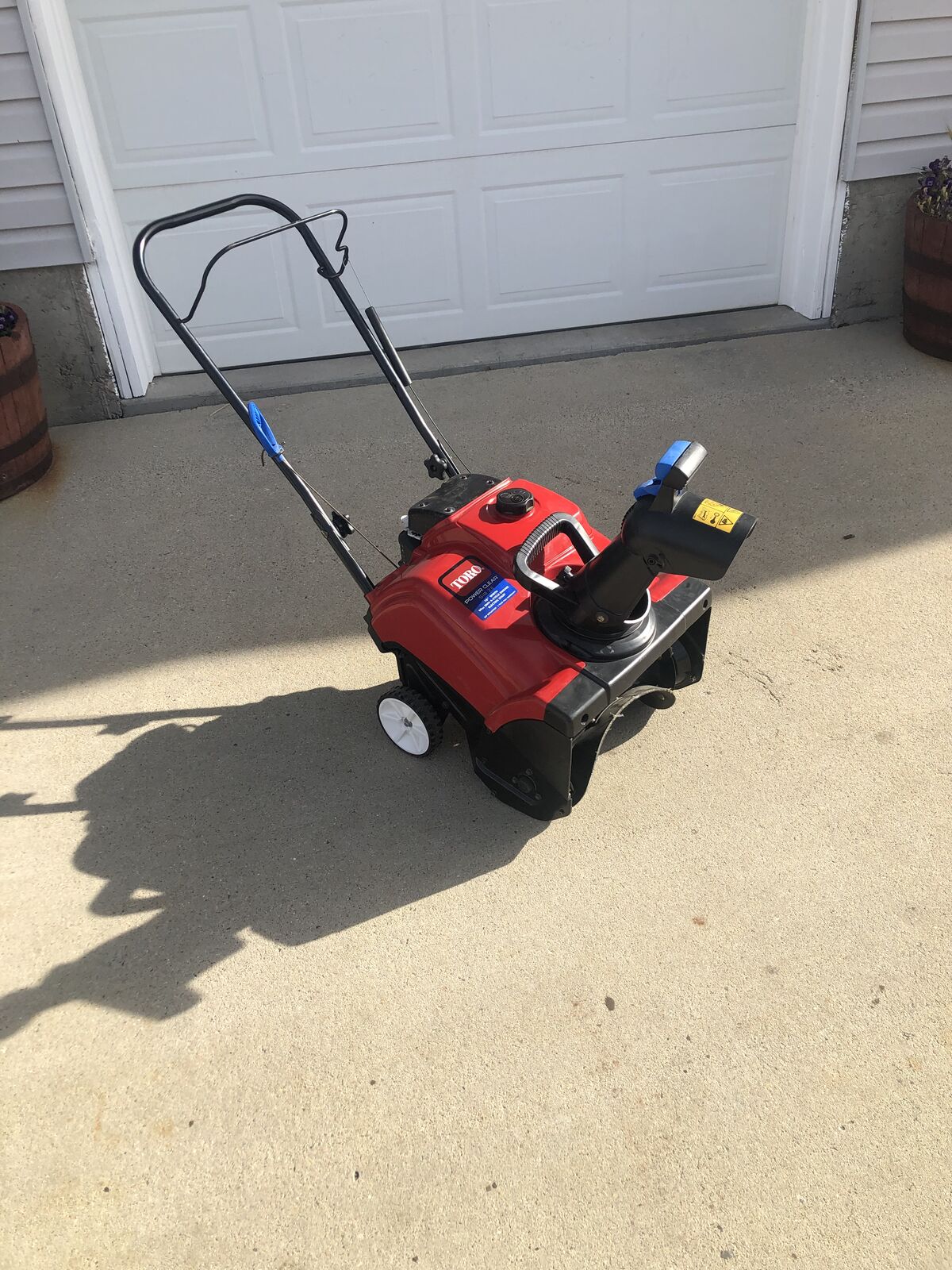 ELECTRIC START TORO POWERCLEAR 518 ZE SNOWBLOWER
