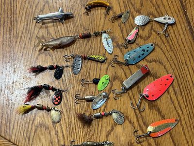 Assorted Spinners And Spoons