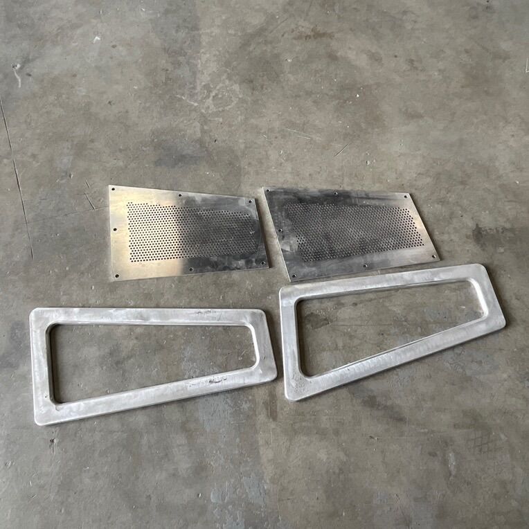 Custom 1967-8 Mustang Fast Back Inner Scoop Bezels