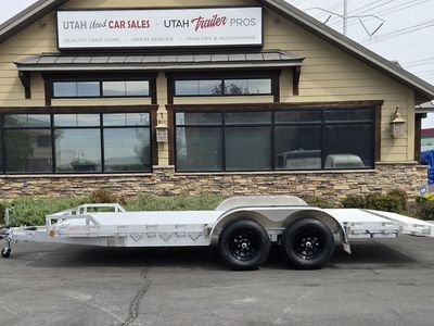 7x18 High Country Aluminum Open Deck Car Hauler Utility Equipment Trailer High Country 2026