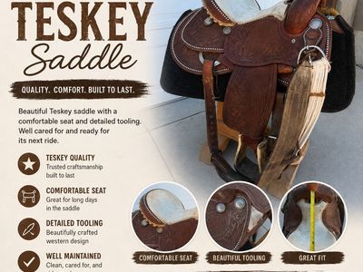 Teskey Western Saddle