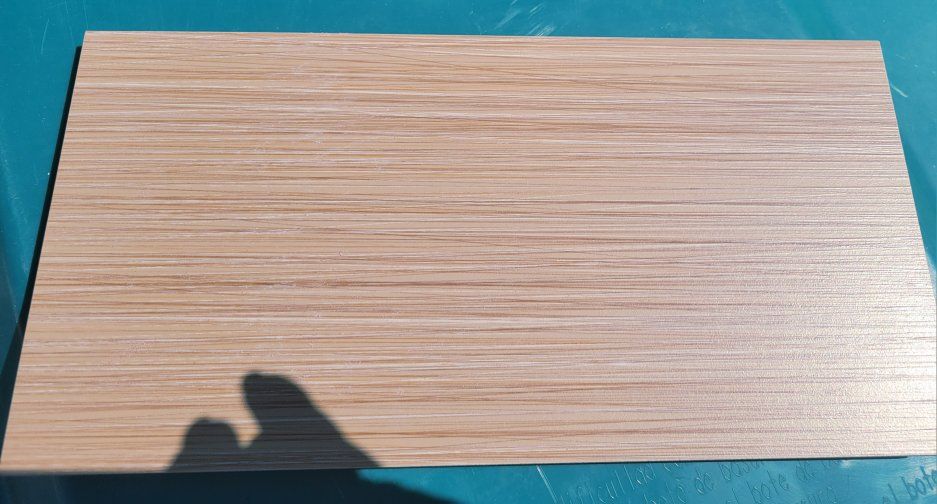 Surface Art Grasscloth II Driftwood 6x12 Tile Box of 22