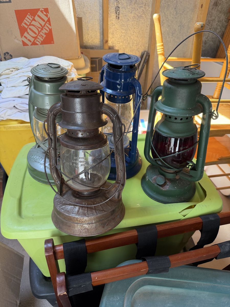 Kerosene lanterns