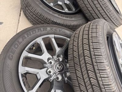 Oem tundra wheels and tires 265/60R20