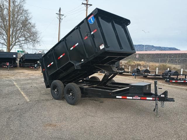 6x12 12k 4ft walls Interstate Dump Trailer FREE INSPECTION