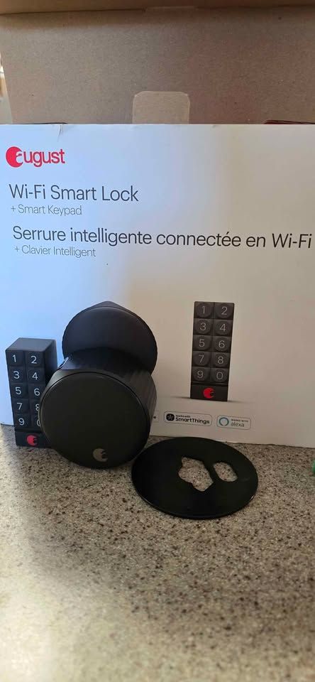 August WiFi Smart Lock with Keypad - Renter Friendly!