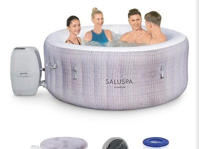 Bestway SaluSpa Cancun AirJet Inflatable Hot Tub – New in Box #342