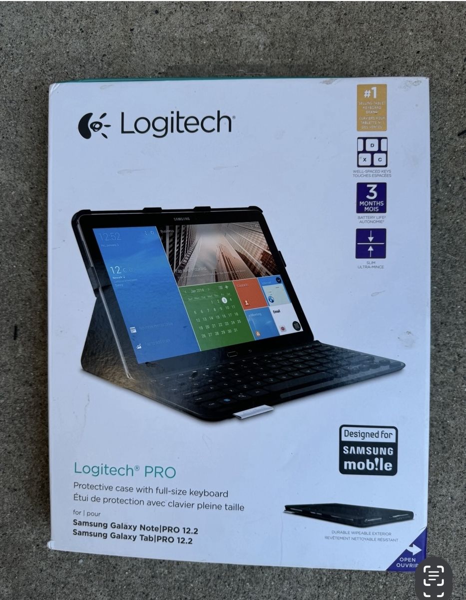 New Logitech Pro Keyboard case For Samsung