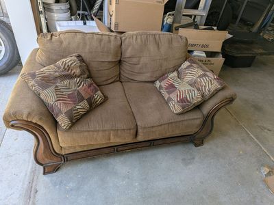 Couch and loveseat