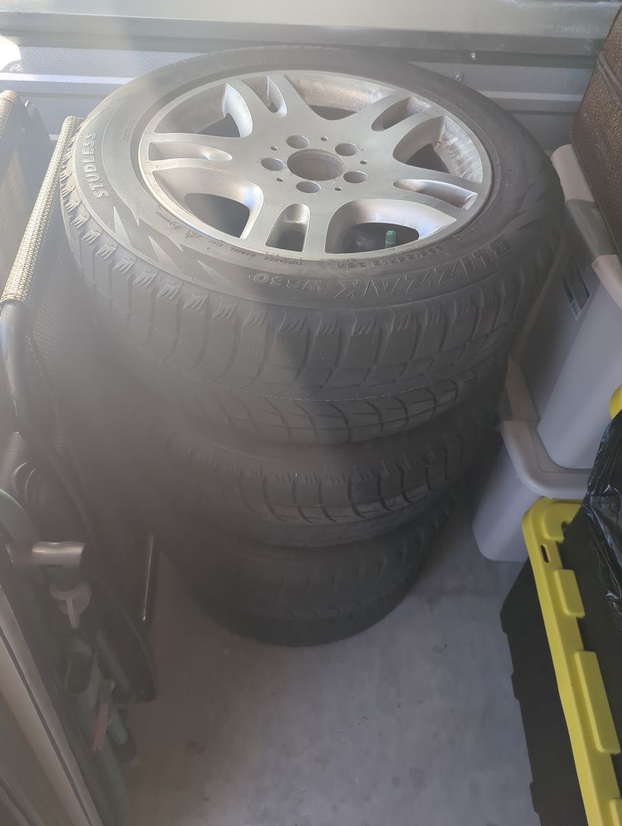 Mercedes-Benz E320 Winter Wheel & Rim Tire Set