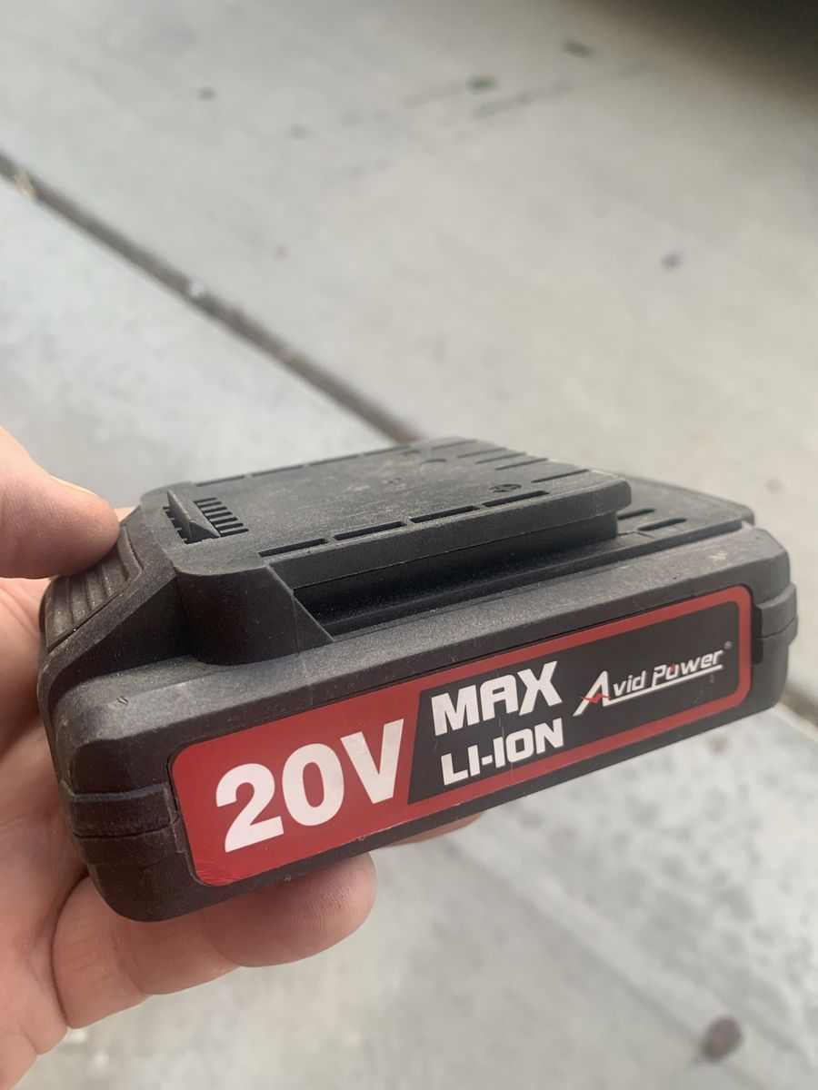 Avid Power 20V Max Li-Ion Power Tool Battery with USB Port