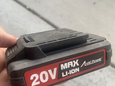 Avid Power 20V Max Li-Ion Power Tool Battery with USB Port