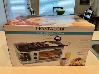 Nostalgia 3 in 1 Breakfast Station