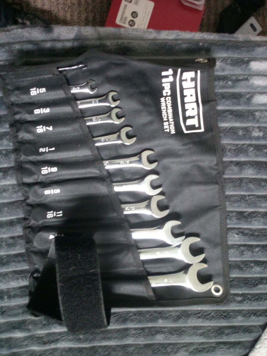 Hart 11 pc wrench set