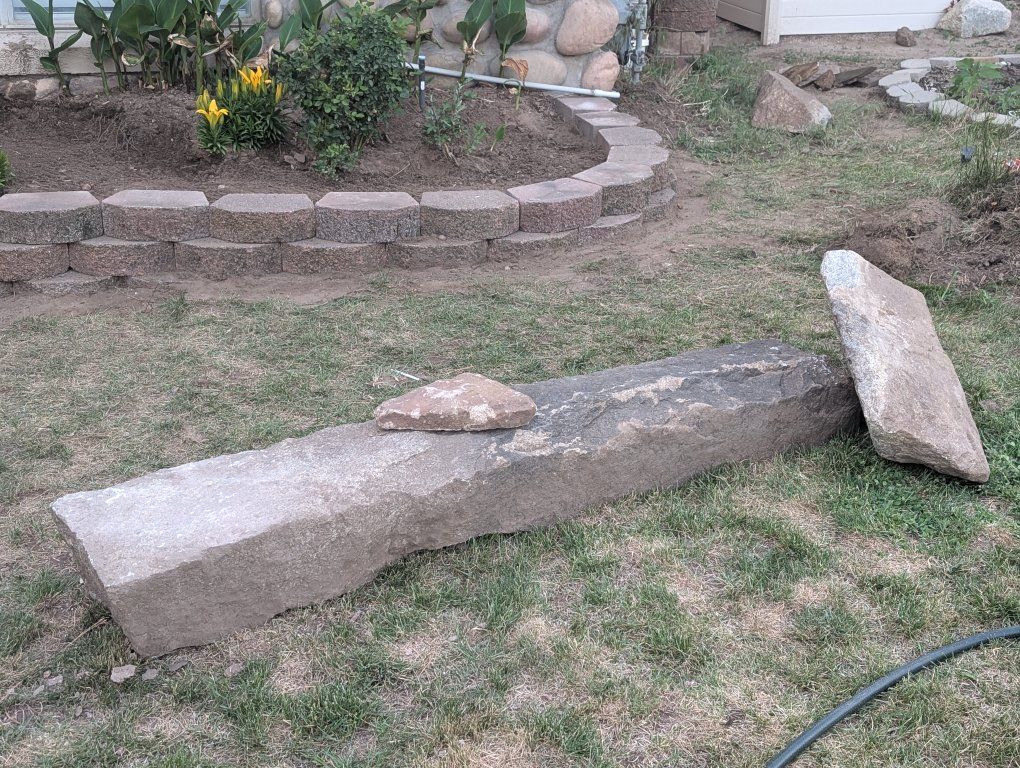 granite rocks and stones