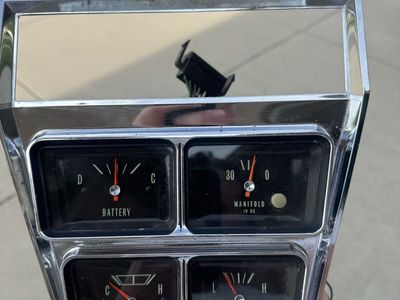 1966 chevrolet impala factory gauges
