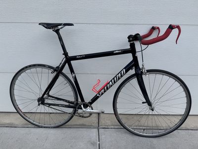 Specialized Allez Fixed Gear/Singlespeed Road Bike 56cm (medium/large)