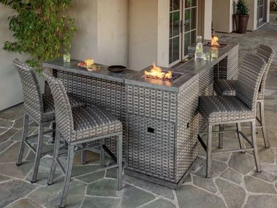 Diego Modular Outdoor Firepit Bar