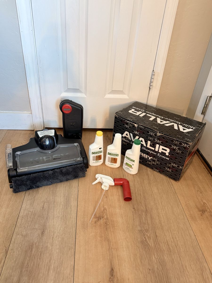 Kirby Avalir Multi-Surface Shampoo System Upright