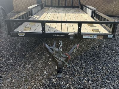 2021 PJ Trailers 83”x18’ Tandem Axle Utility Trailer — 7,000 lb GVWR