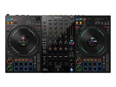 Pioneer DJ DDJ-FLX10 4-Channel DJ Controller with DMX Output, Beat FX, and Performance Pads