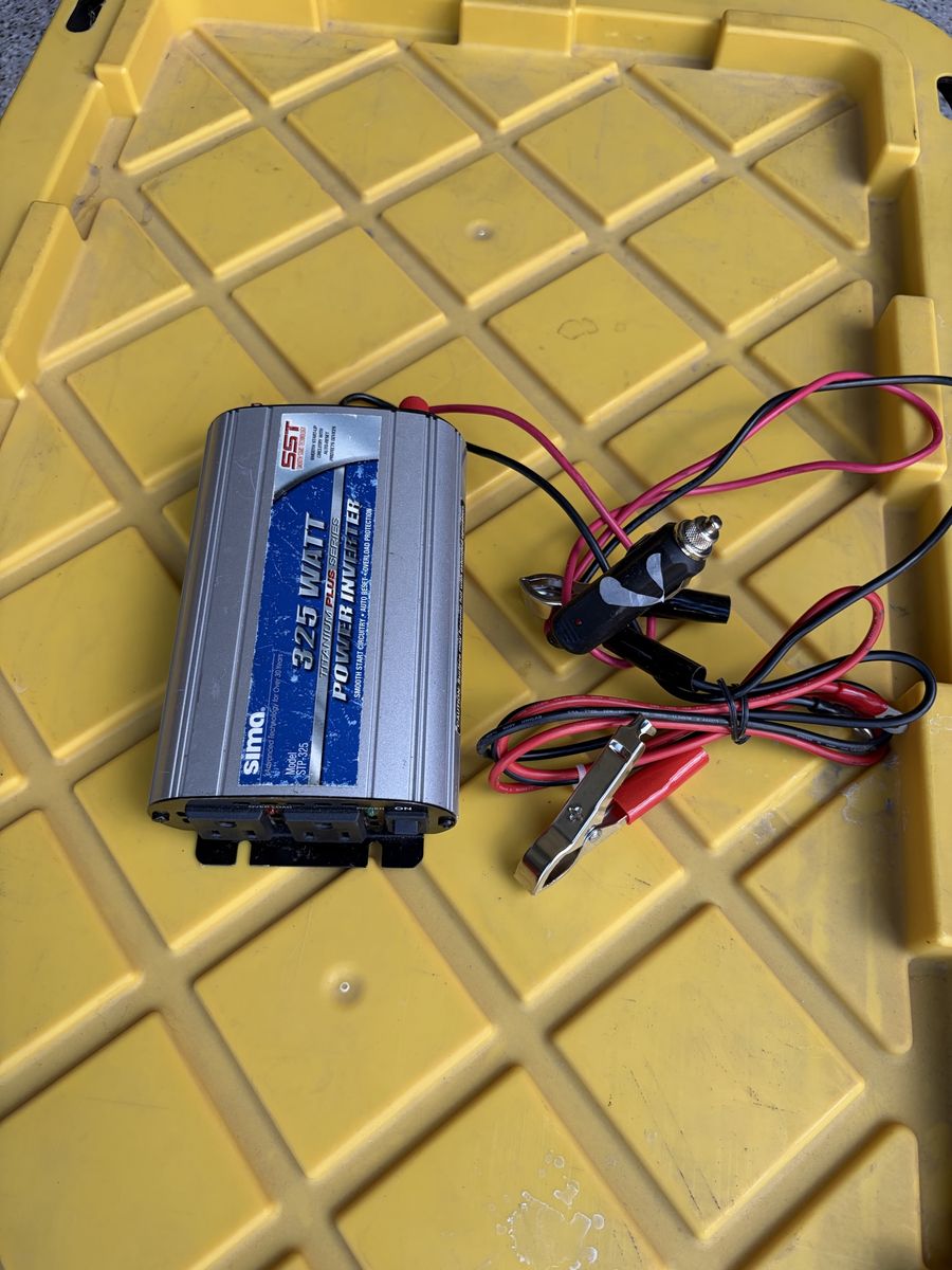 Sima STP-325 Titanium Plus Series 325 Watt Power Inverter w/ Smooth Start Circuitry