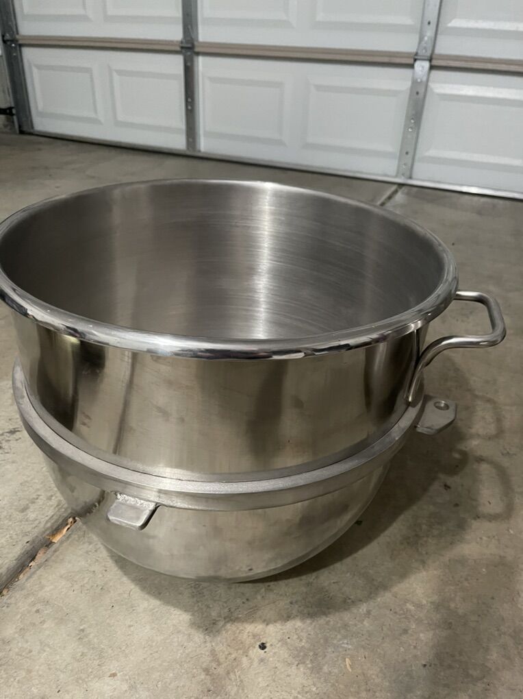 New Stainless Steel Hobart Mixer Bowl 60qt