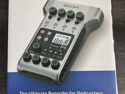 Zoom PodTrak P4 Podcast Recorder