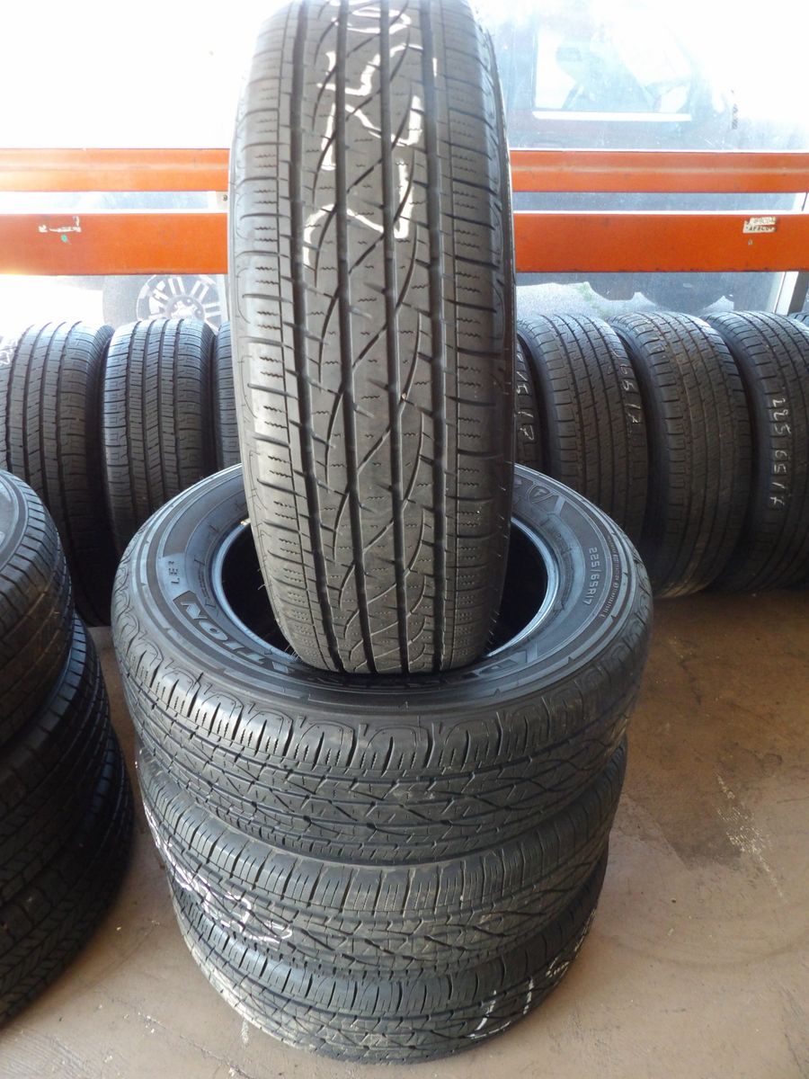 228/65R17 FIRESTONE DESTINATION LE2 SET OF USED TIRES