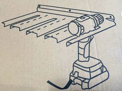 Cordless Power Air Tool Organizer
