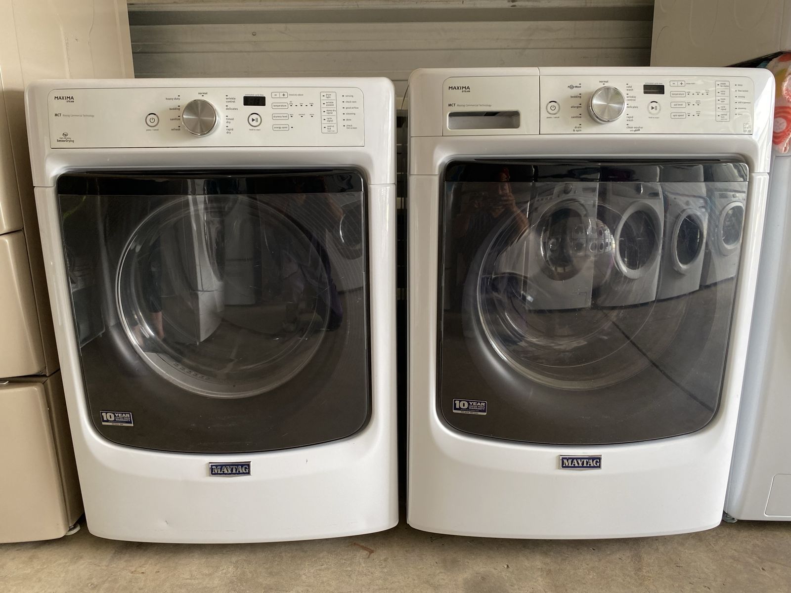 Maytag washer and 4 prong electric dryer
