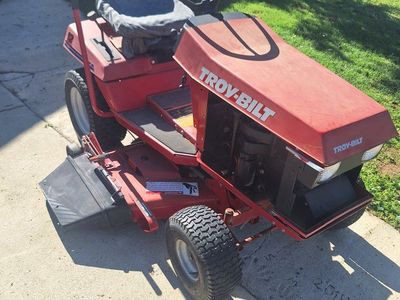 Troy-bilt riding mower