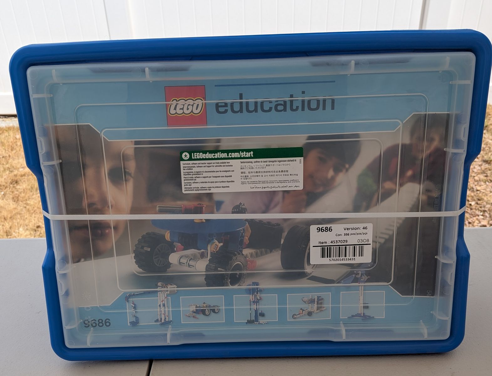 LEGO Education 9686 Simple & Powered Machines—8 Unopened Sets – Classroom STEM Kit – Unopened/sealed