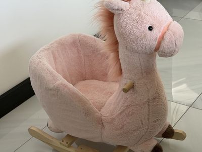 Pottery Barn Horse Nursery Rocker