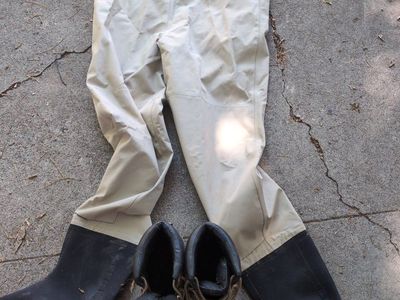 Dave Scadden Pontoon Craft Fishing Waders with Boots Size XL