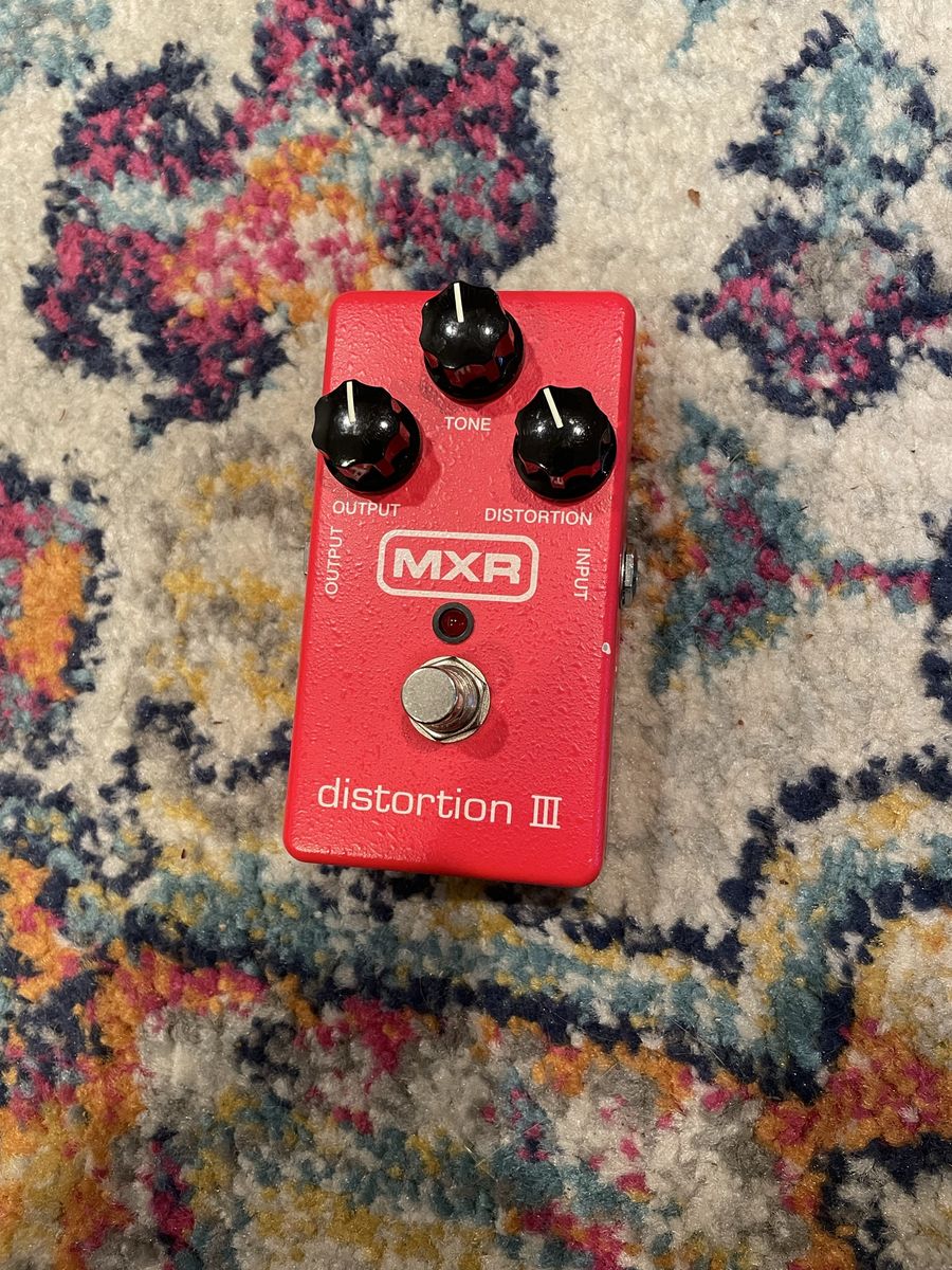 MXR Distortion III Overdrive Guitar Pedal