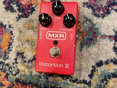 MXR Distortion III Overdrive Guitar Pedal