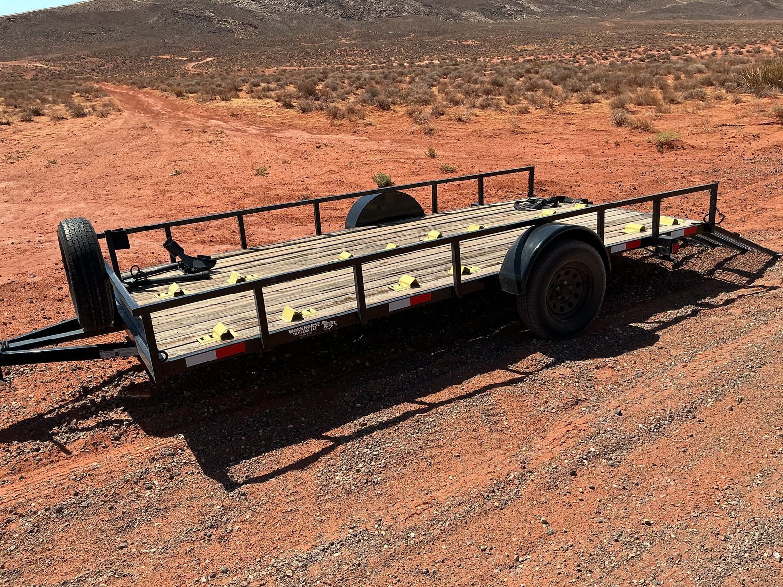 7x14 Workhorse 14’ Base Utility Trailer 3.5 GVWR