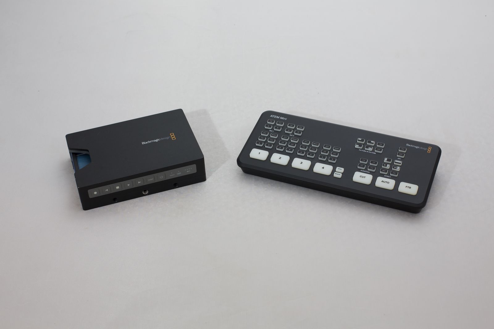 Blackmagic ATEM Mini and HyperDeck Shuttle HD