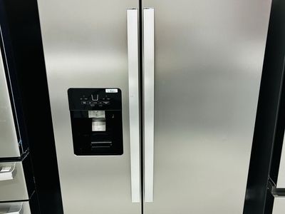Whirlpool Stainless Steel Side By Side Refrigerator 24.6 Cu Ft Brand New