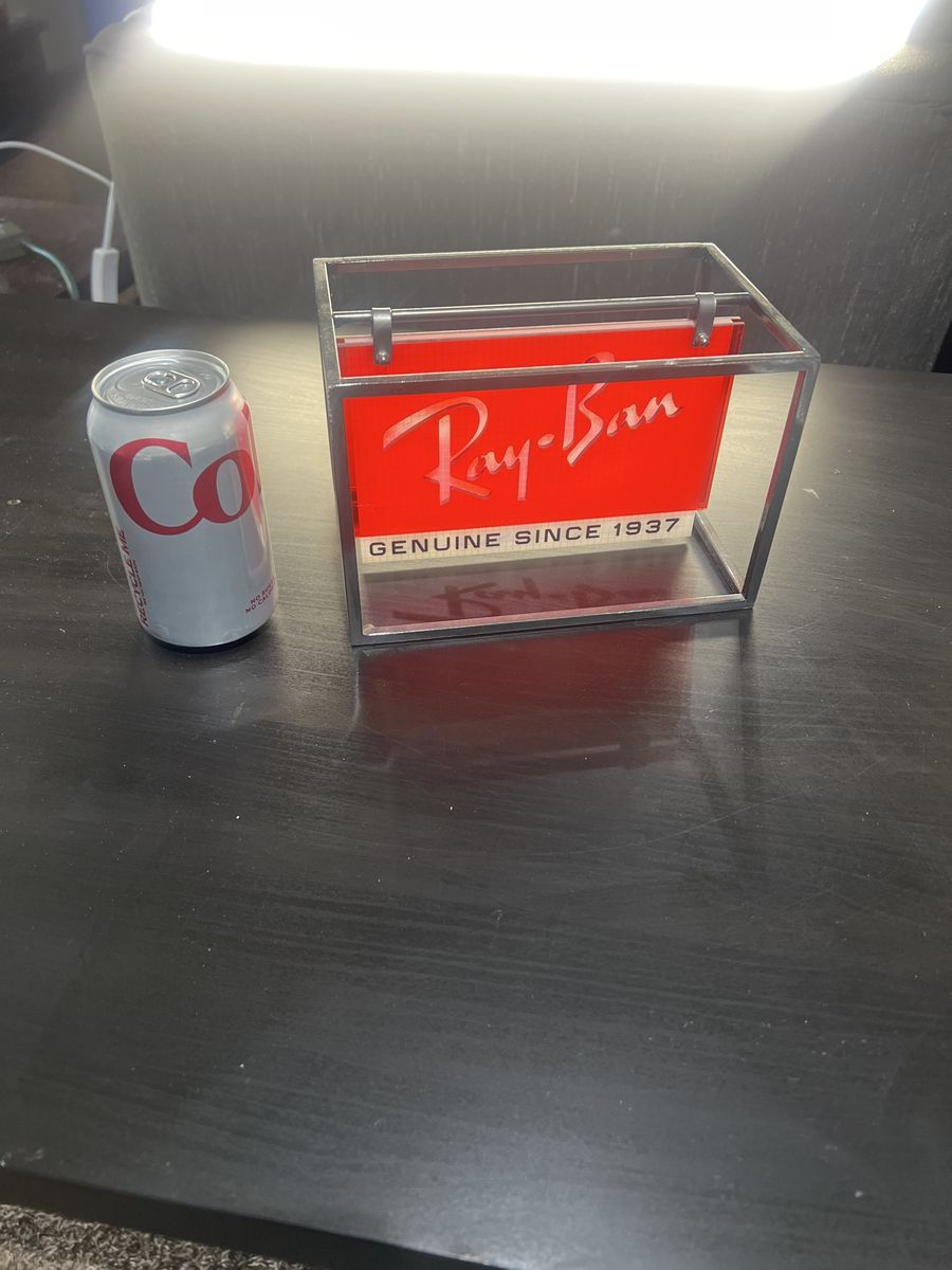 Ray Ban Shelf Sign